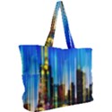 Skyline Frankfurt Christmas Star Simple Shoulder Bag View2