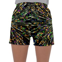 Explosion Abstract Pattern Sleepwear Shorts by Wegoenart