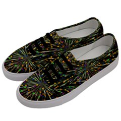 Explosion Abstract Pattern Men s Classic Low Top Sneakers by Wegoenart