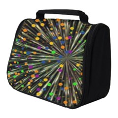 Explosion Abstract Pattern Full Print Travel Pouch (small) by Wegoenart