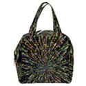 Explosion Abstract Pattern Boxy Hand Bag View1