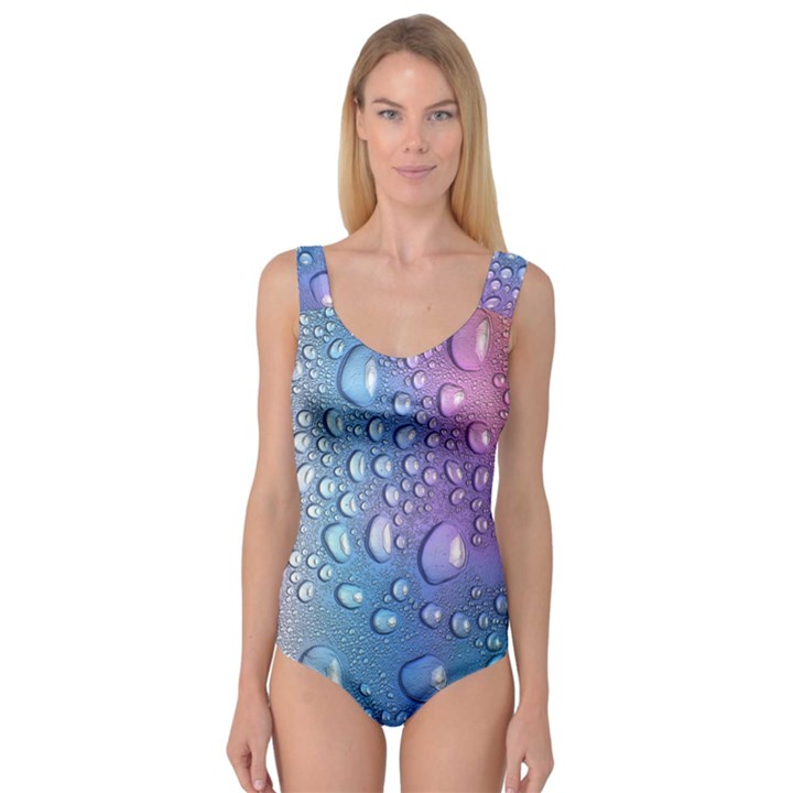 Drop Of Water Rainbow Wet Liquid Princess Tank Leotard 