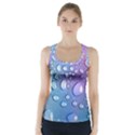 Drop Of Water Rainbow Wet Liquid Racer Back Sports Top View1