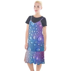 Drop Of Water Rainbow Wet Liquid Camis Fishtail Dress by Wegoenart