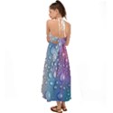 Drop Of Water Rainbow Wet Liquid Halter Tie Back Dress  View2