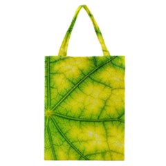 Photosynthesis Leaf Green Structure Classic Tote Bag by Wegoenart