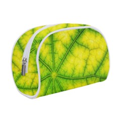 Photosynthesis Leaf Green Structure Makeup Case (small)