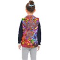 Bokeh Color Light Points Pattern Kids  Hooded Puffer Vest View2