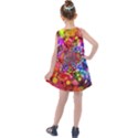 Bokeh Color Light Points Pattern Kids  Summer Dress View2