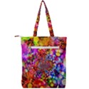 Bokeh Color Light Points Pattern Double Zip Up Tote Bag View2