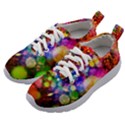 Bokeh Color Light Points Pattern Kids Athletic Shoes View2