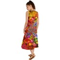 Bokeh Color Light Points Pattern Summer Maxi Dress View2