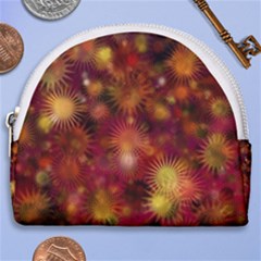 Star Abstract Background Wallpaper Horseshoe Style Canvas Pouch