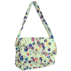 Flowers Ornament Decoration Courier Bag by Wegoenart