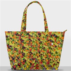 Background Pattern Structure Fruit Back Pocket Shoulder Bag 