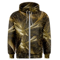 Quantum Physics Wave Particles Men s Zipper Hoodie