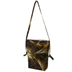 Quantum Physics Wave Particles Folding Shoulder Bag by Wegoenart