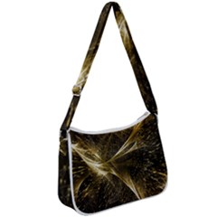 Quantum Physics Wave Particles Zip Up Shoulder Bag