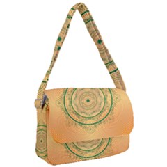 Mandalas Flower Mandalas Flowers Courier Bag by Wegoenart