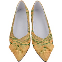 Mandalas Flower Mandalas Flowers Women s Bow Heels