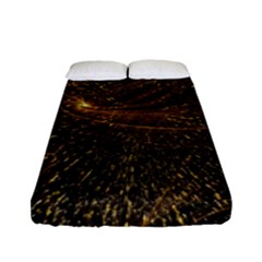 Quantum Physics Wave Particles Fitted Sheet (full/ Double Size) by Wegoenart