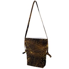 Quantum Physics Wave Particles Folding Shoulder Bag by Wegoenart