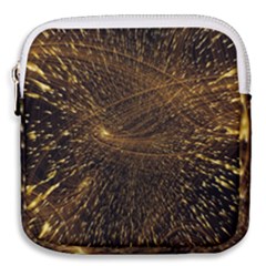 Quantum Physics Wave Particles Mini Square Pouch by Wegoenart