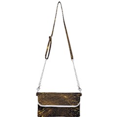 Quantum Physics Wave Particles Mini Crossbody Handbag by Wegoenart