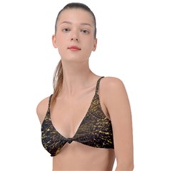 Quantum Physics Wave Particles Knot Up Bikini Top