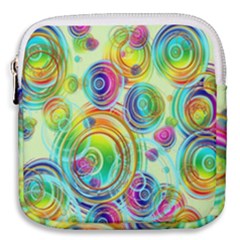 Wallpaper Pattern Colorful Color Mini Square Pouch by Wegoenart