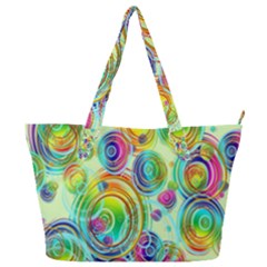 Wallpaper Pattern Colorful Color Full Print Shoulder Bag by Wegoenart