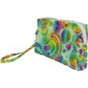 Wallpaper Pattern Colorful Color Wristlet Pouch Bag (Small) View1