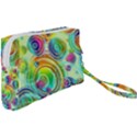 Wallpaper Pattern Colorful Color Wristlet Pouch Bag (Small) View2