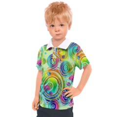 Wallpaper Pattern Colorful Color Kids  Polo Tee