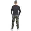 Leaf Leaves Fall Foliage Structure Men s Jogger Sweatpants View2