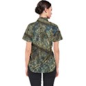 Leaf Leaves Fall Foliage Structure Women s Short Sleeve Shirt View2