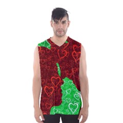 Love Lovers Romance Background Men s Sportswear by Wegoenart