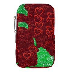 Love Lovers Romance Background Waist Pouch (small)