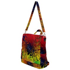 Color Abstract Colorful Art Crossbody Backpack