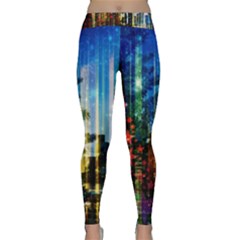 Skyline Frankfurt Christmas Star Classic Yoga Leggings