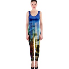 Skyline Frankfurt Christmas Star One Piece Catsuit