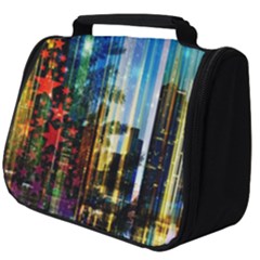 Skyline Frankfurt Christmas Star Full Print Travel Pouch (big)