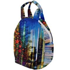 Skyline Frankfurt Christmas Star Travel Backpacks