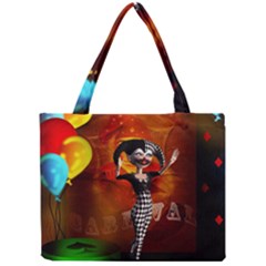 Cute Little Harlequin Mini Tote Bag by FantasyWorld7