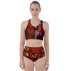 Cute Little Harlequin Racer Back Bikini Set by FantasyWorld7