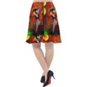 Cute Little Harlequin Fishtail Chiffon Skirt View2