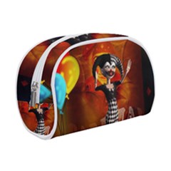 Cute Little Harlequin Makeup Case (small)