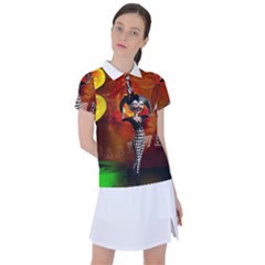 Cute Little Harlequin Women s Polo Tee