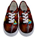 Cute Little Harlequin Kids  Classic Low Top Sneakers View1