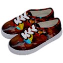 Cute Little Harlequin Kids  Classic Low Top Sneakers View2